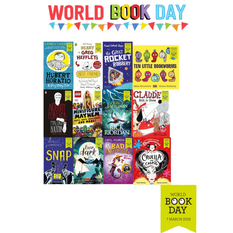 World Book Day 2019 Collection 12 Books Set – Percy Jackson, Nought Forever…