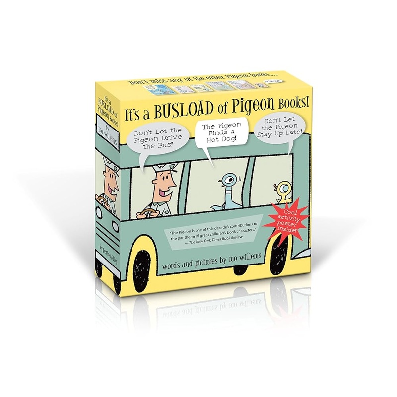 It’s a Busload of Pigeon Books!