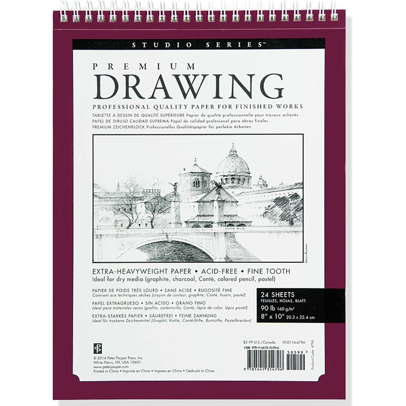 Premium Drawing Pad 8 X 10