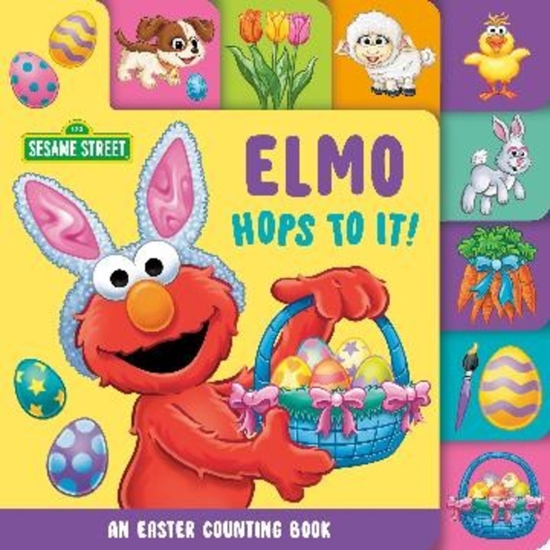 ELMO HOPS TO IT