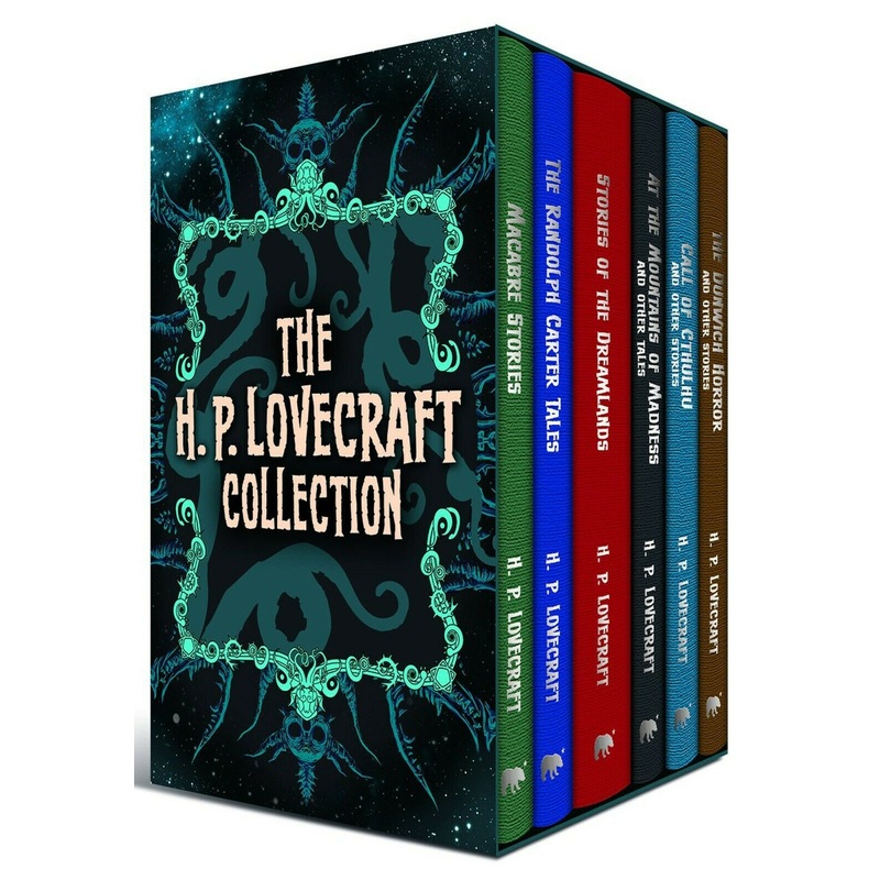 H. P. Lovecraft 6-Book YA Collection Box Set by Arcturus | Classic horror, supernatural fiction, gothic tales, monsters, dark fantasy, cosmic terror