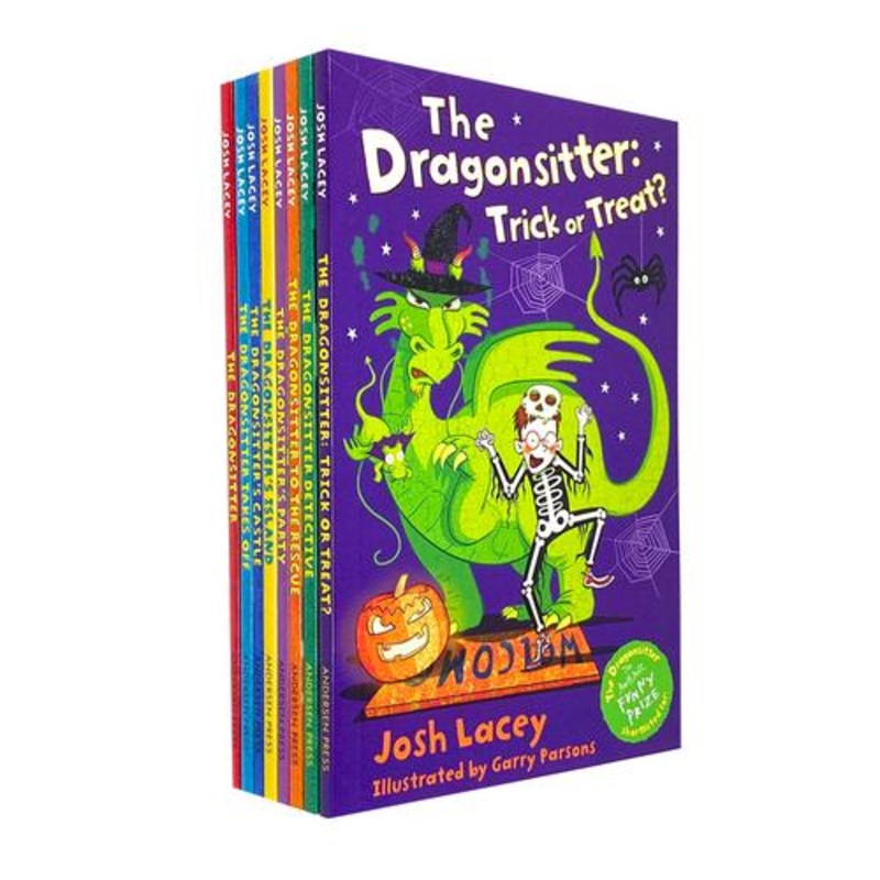 Josh Laceys 8 Books Collection Set – The Dragonsitter Detective Trick Or Treat To The Rescue Party..