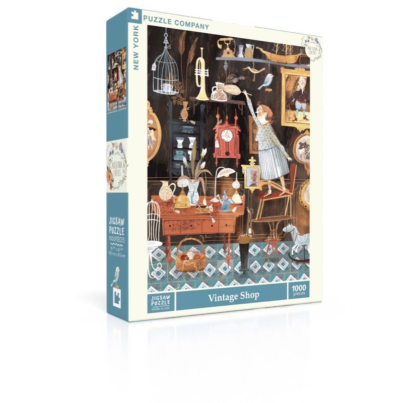 NY Puzzle Co. Vintage Shop – 1000 Piece Puzzle