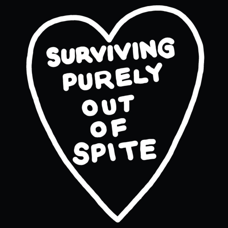 Wicked Clothes – ‘Purely Spite’ Sweatshirt: Large