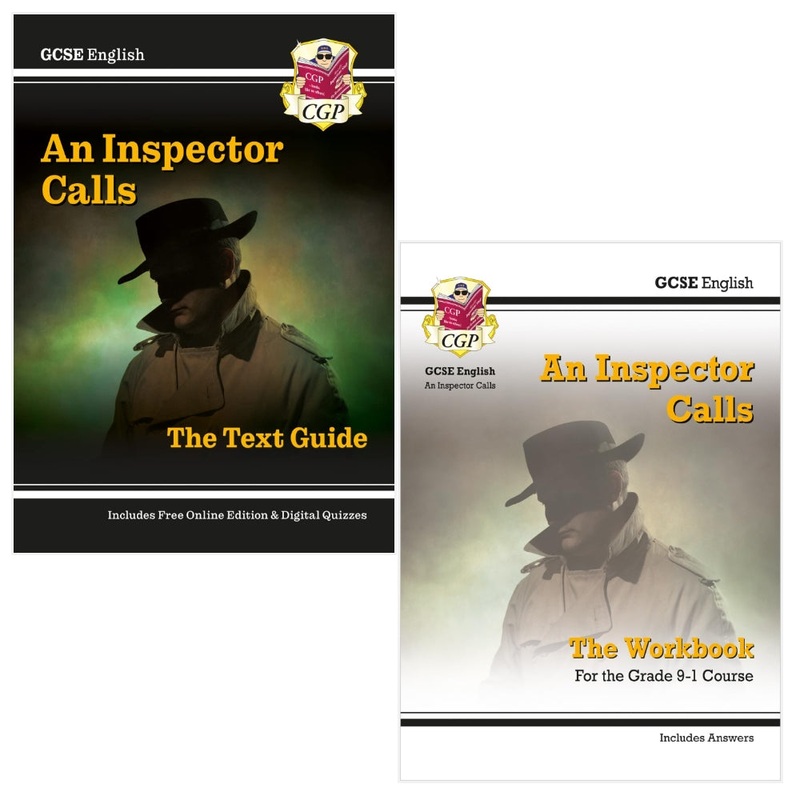 CGP GCSE English – An Inspector Calls 2 Book Pack (The Text Guide, The Workbook)