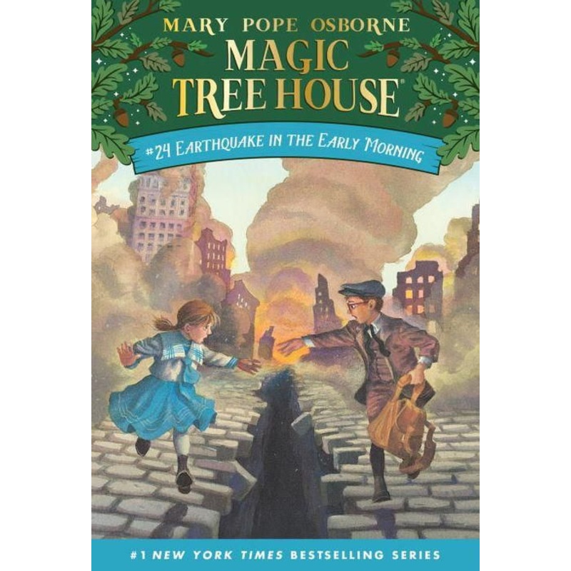 Earthquake in the Early Morning (Magic Tree House Series #24) Paperback