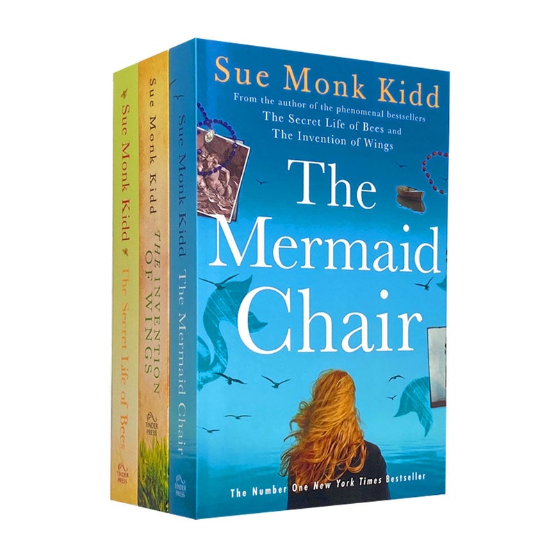 Sue Monk Kidd 3 Books Collection Set  The Secret Life of Bees, The Invention of Wings | Womens Fiction, Coming of Age, Inspirational Stories