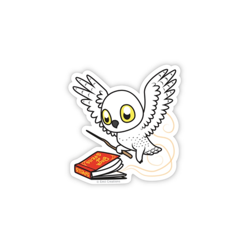 Cute Hedwig Owl Stickers