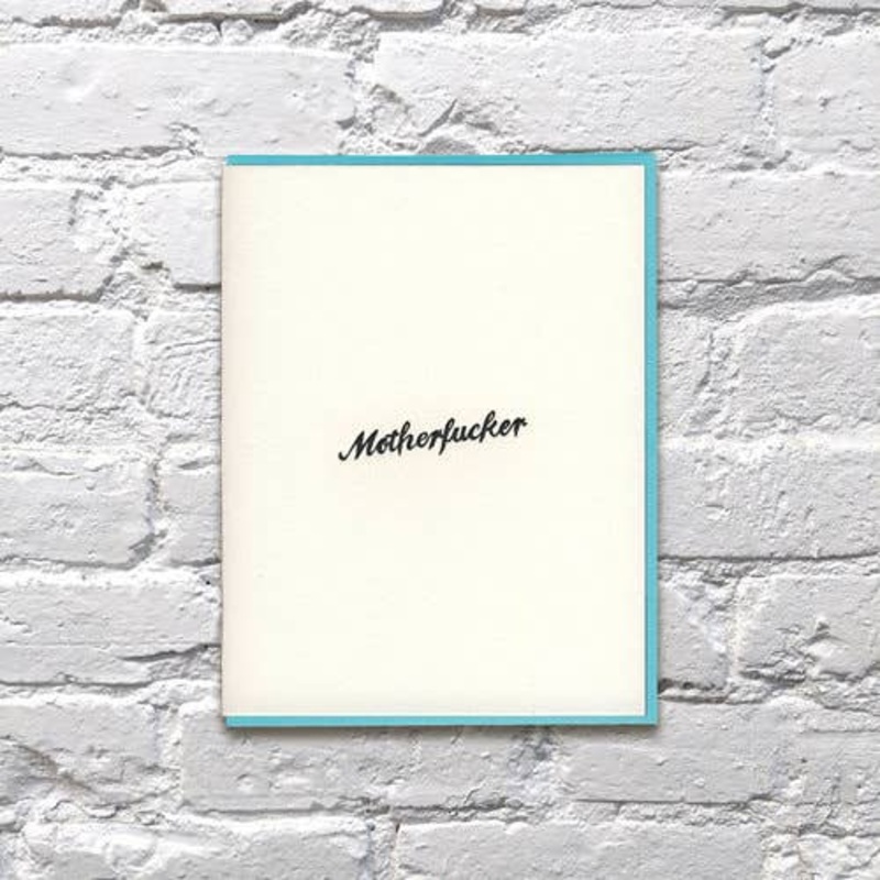 Motherfucker Card