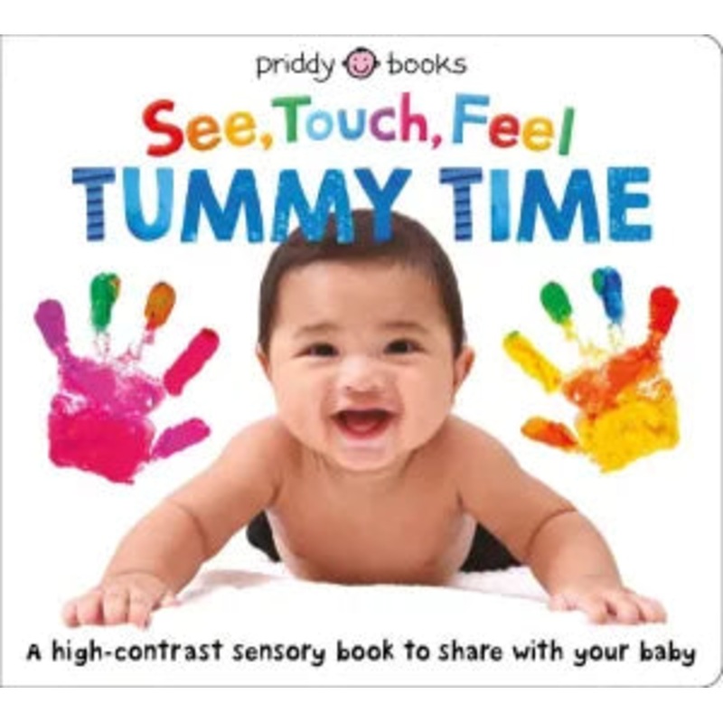 See Touch Feel: Tummy Time Board Book