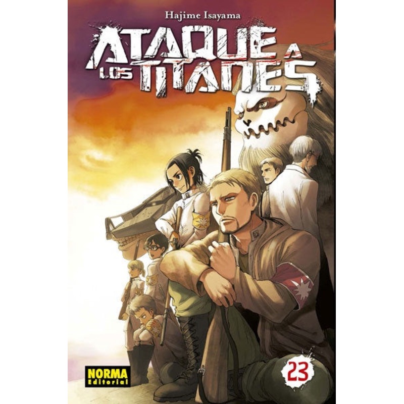 ATAQUE A LOS TITANES 23 (Shingeki no Kyojin #23)