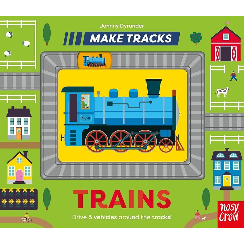 Make Tracks: Trains (Make Tracks, 6)