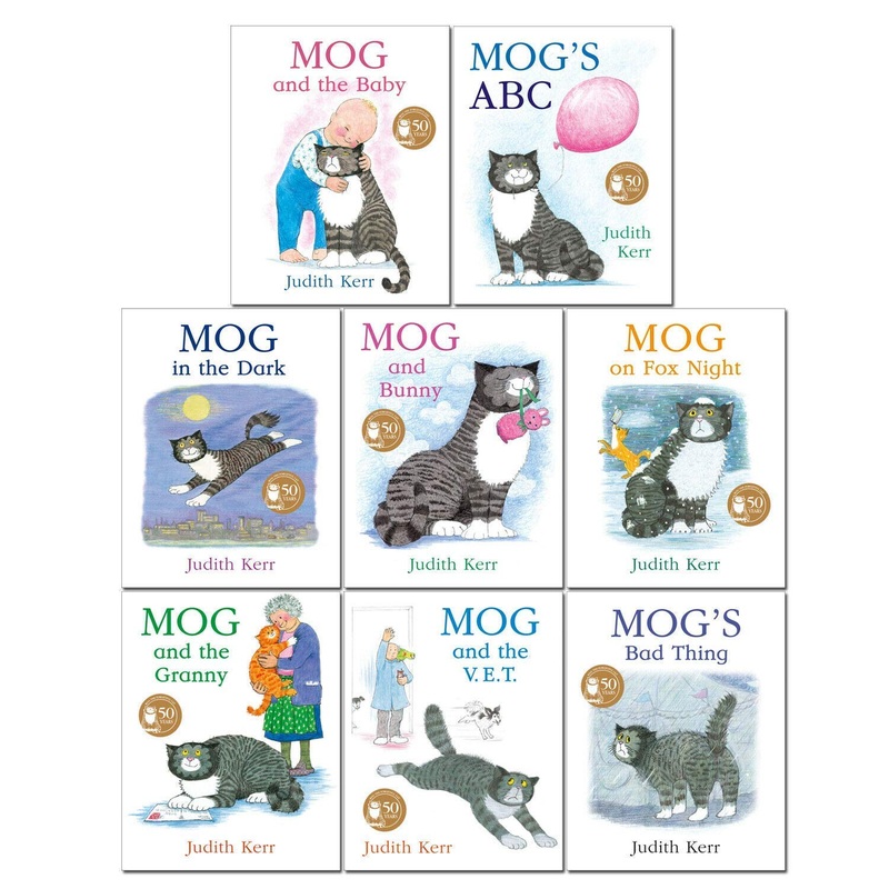 Mog The Cat Books Series 8 Books Collection Set Pack By Judith Kerr – Mog And The Baby Mogs Abc Mo..