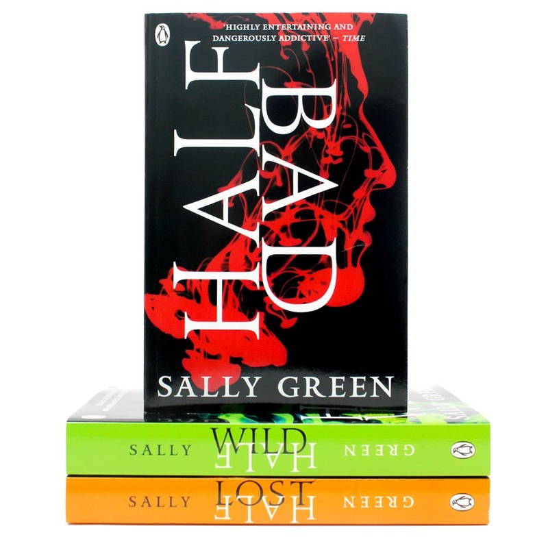 Half Bad Trilogy 3 Book Set by Sally Green  Half Bad, Half Wild, Half Lost | YA Fantasy, Magic, Dark Adventure, Fiction Series, Witches, Ages 12+