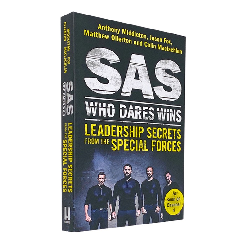 SAS: Who Dares Wins  Leadership Book of Secrets from the Special Forces | Military Strategies, Team Building, Resilience, Survival & Success