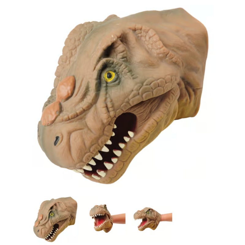 Stretchy Dino Hand Puppets