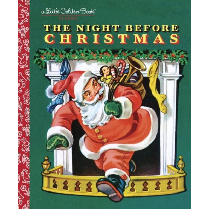 The Night Before Christmas (Little Golden Book Series) Hardcover