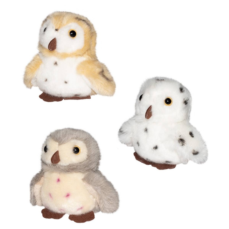Wild Republic – POCKETKINS-ECO OWL ASST 5″
