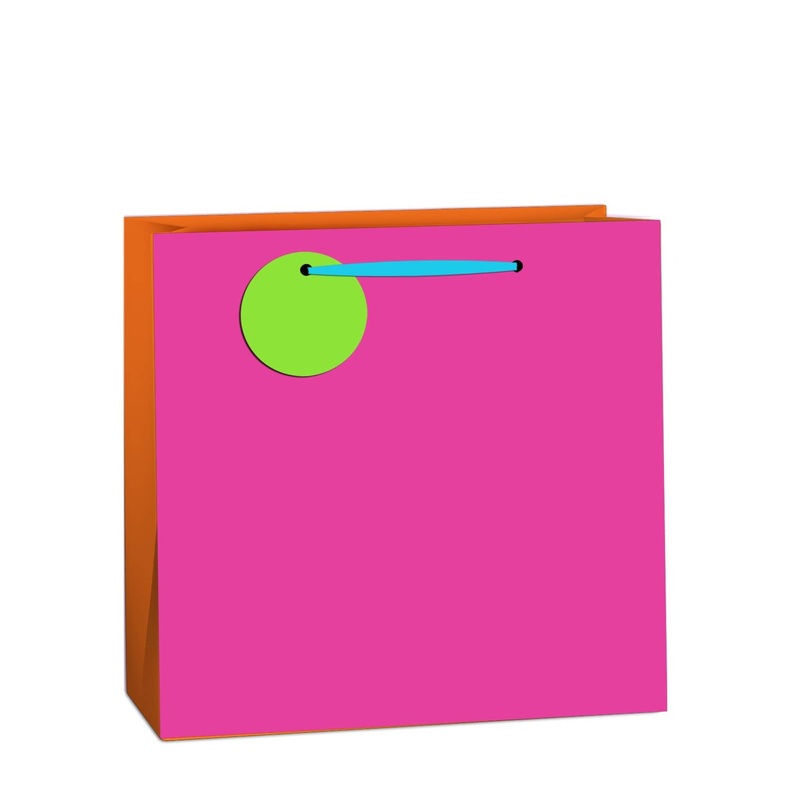 Eco-friendly Simply Pink Gift Bag FSC Sustainably Sourced Extra Large