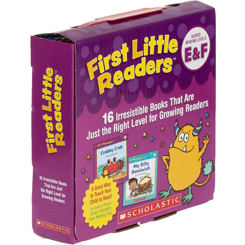 First Little Readers: Guided Reading Levels E & F (Parent Pack): 16 Irresistible Books That Are Just the Right Level for Growing Readers