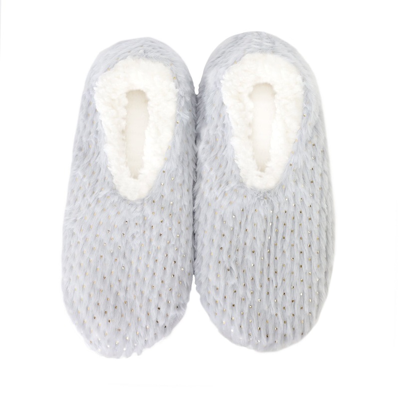 SNUGGUPS WOMENS METALLIC GREY SMALL