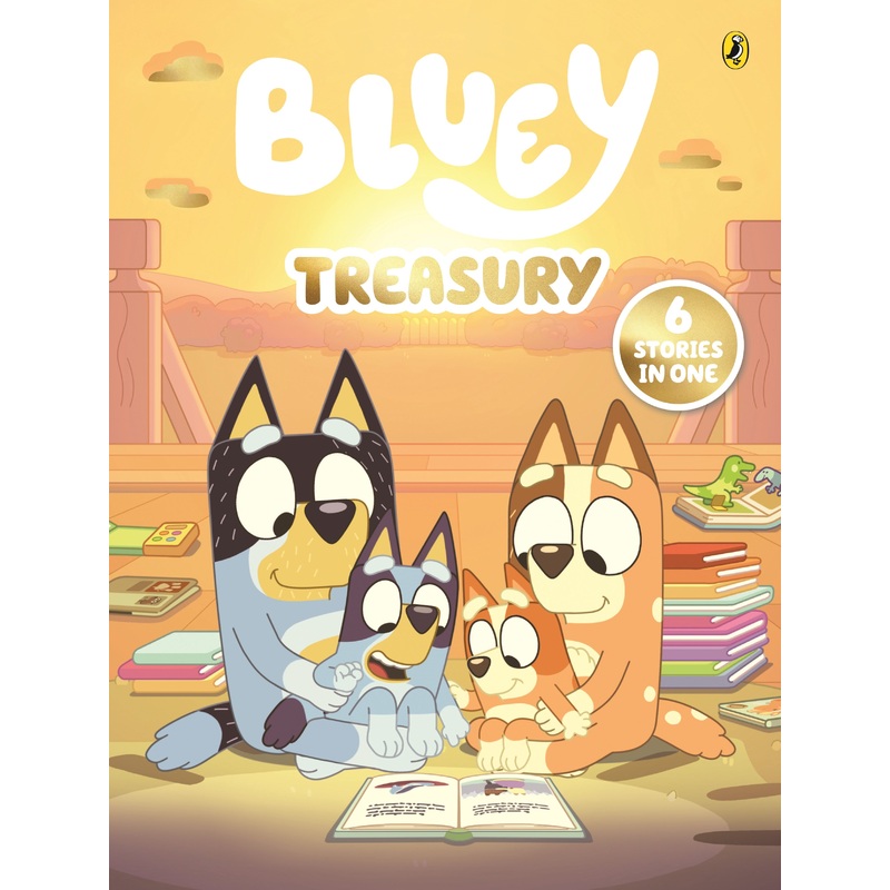 BLUEY: TREASURY 6 IN 1 STORIES