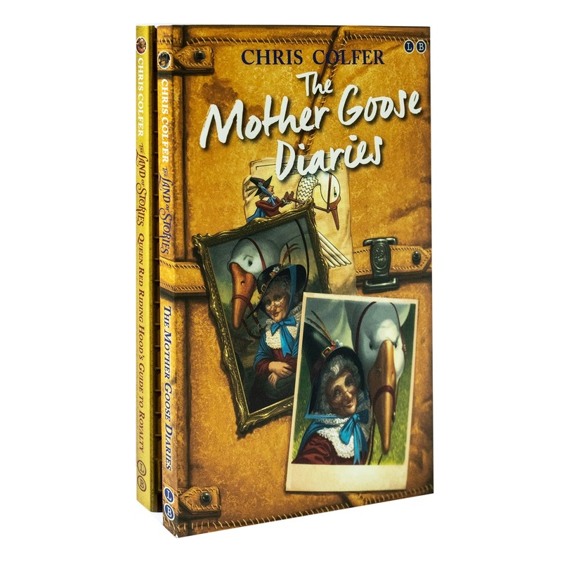Chris Colfer The Land of Stories 2 Books Collection Set (The Mother Goose Diaries, Queen Red Riding Hood’s Guide to Royalty)