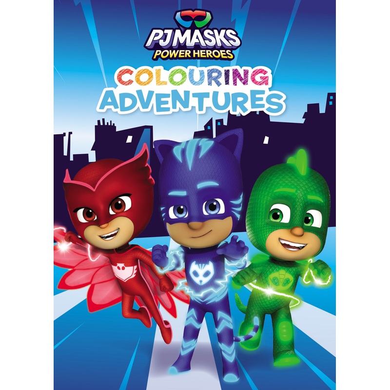 PJ MASKS: COLOURING ADVENTURES