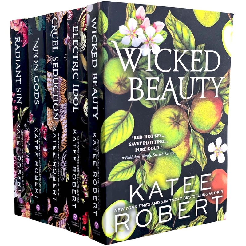 Dark Olympus Series 5-Book Set by Katee Robert Neon Gods, Electric Idol, Wicked Beauty & More | Fantasy Romance, Greek Mythology, Bestselling Fiction