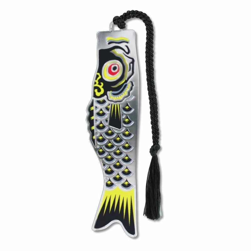 David Howell and Company – Koinobori – Father Of The Family Metal Bookmark, MADE in USA