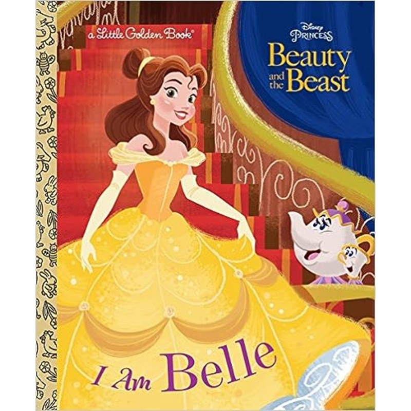 I Am Belle (Disney Beauty and the Beast) (Little Golden Book)