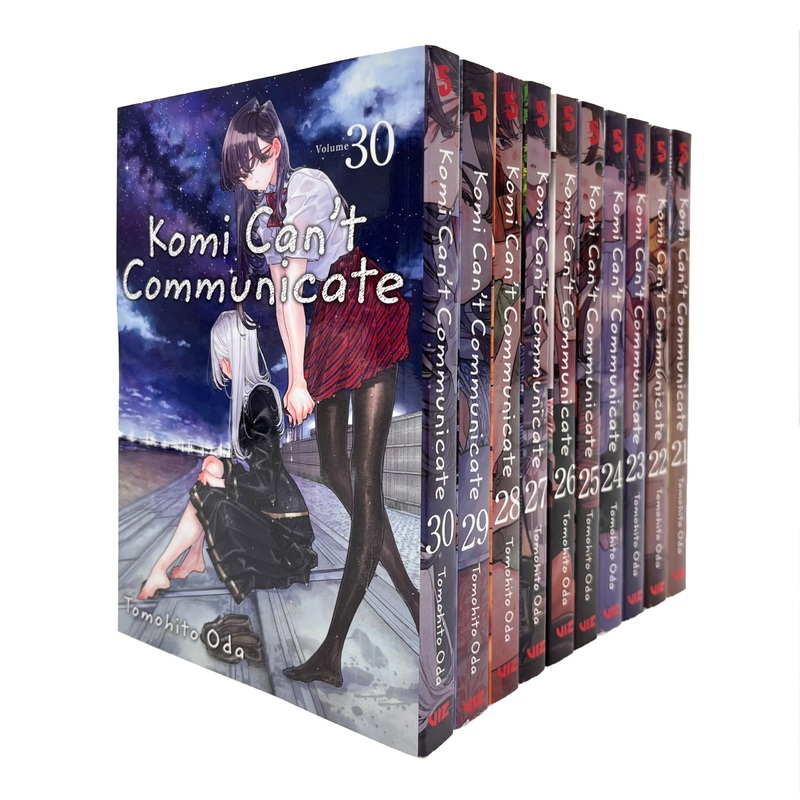 Komi Can’t Communicate Collection Vol 21-30 Books Set By Tomohito Oda