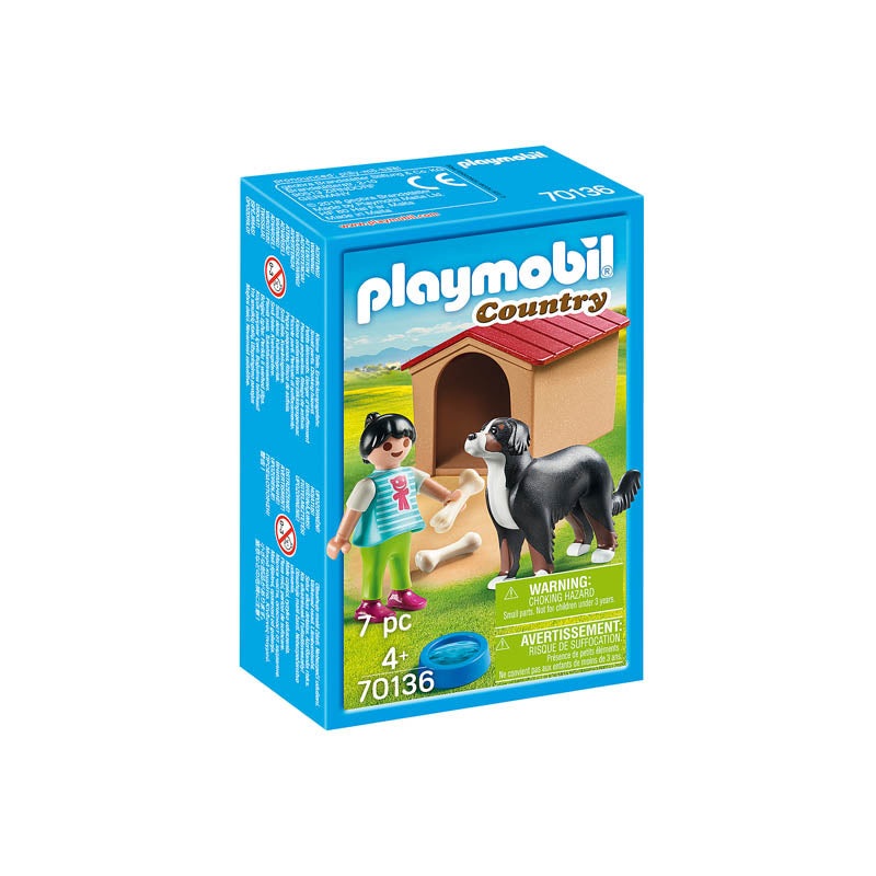 Playmobil Country Girl and Dog