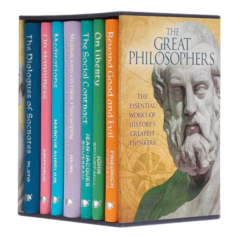 The Great Philosophers Collection: Deluxe 7-Book Hardback Boxed Set (Arcturus Collector’s Classics)