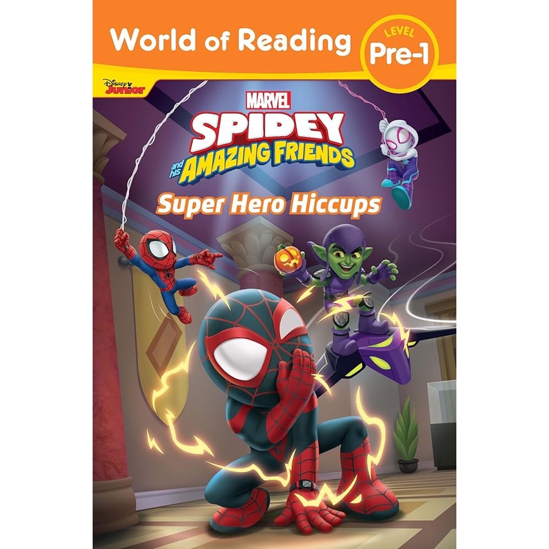 World of Reading: Spidey and His Amazing Friends: Super Hero Hiccups