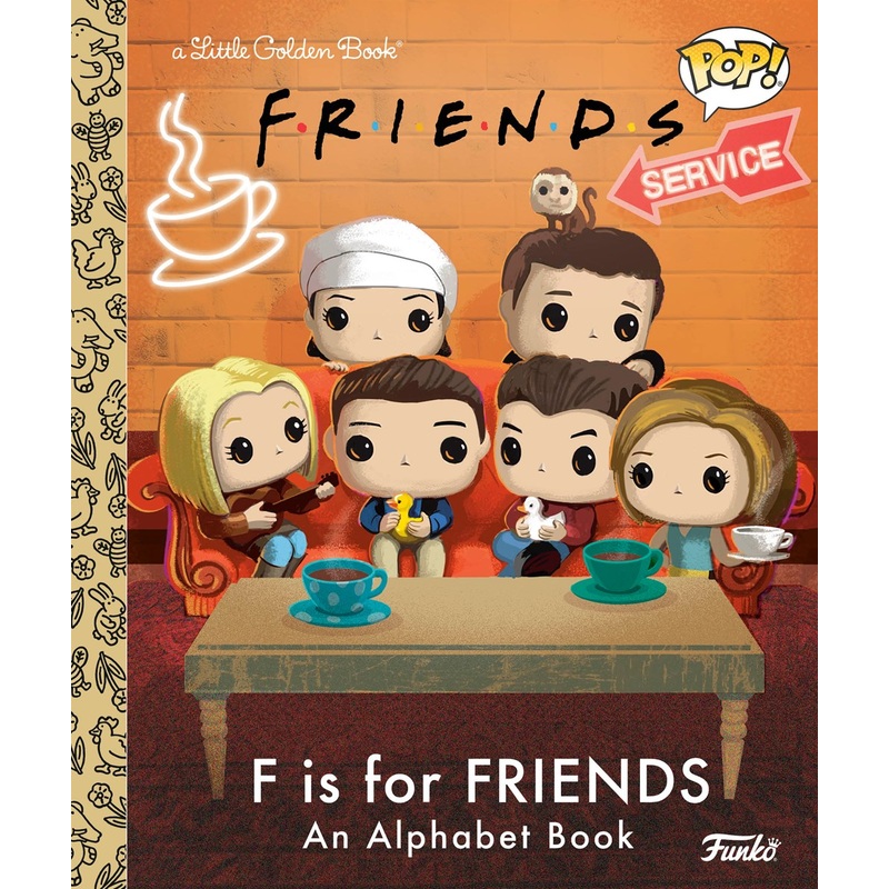 F Is For Friends Little Golden Book: An Alphabet Book