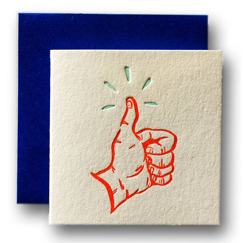 Thumbs Up Tiny Card