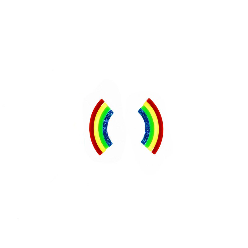 Vinca – Small Rainbow Earrings