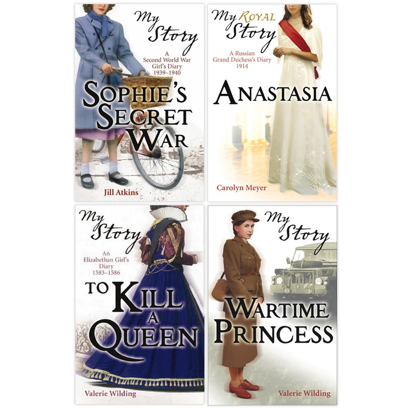 My Story Collection 4 Books Set: Explore Anastasia and Wartime Princess – Perfect for 12+ Years Young Readers- Paperback