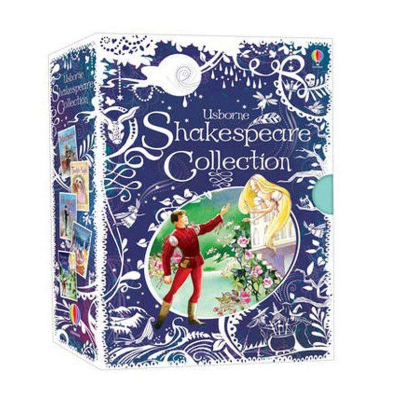 Usborne Children Shakespeare illustrated  Collection 5 Books Box Set – Deluxe Hardbacks
