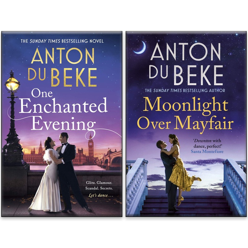 Anton Du Beke 2 Books Collection Set One Enchanted Evening  Moonlight Over Mayfair