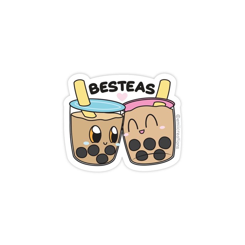 Boba Bestea Vinyl Sticker