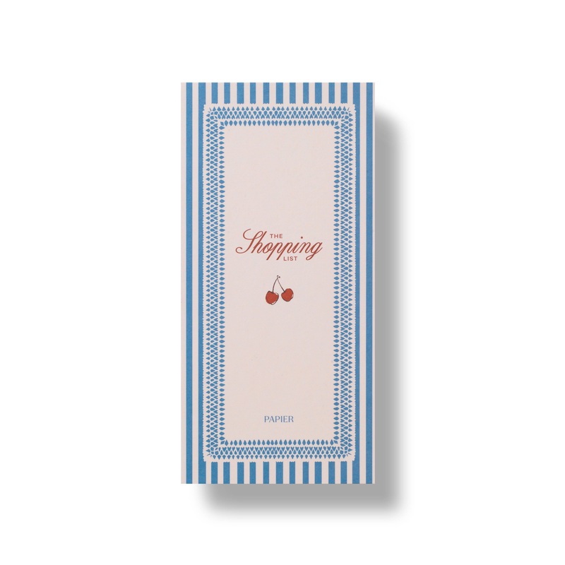 Cherry Shopping List Pad