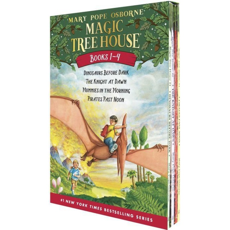 Magic Tree House Boxed Set: Books 1 – 4 (Magic Tree House Series) Boxed Set