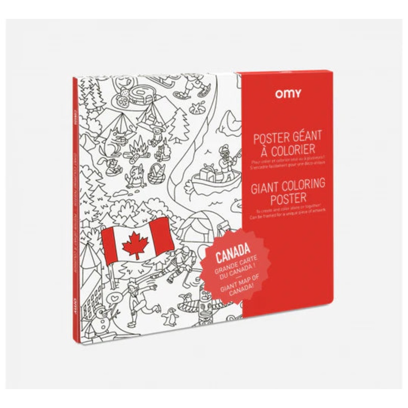 Giant Colouring Poster: Canada