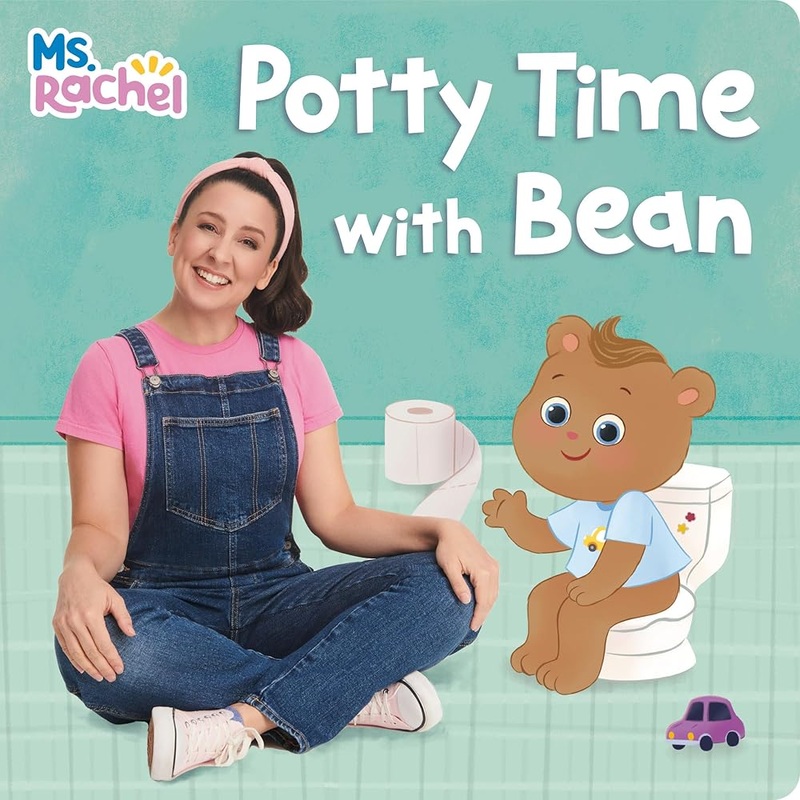 Potty Time with Bean (Ms. Rachel) (Books by Ms. Rachel) by Ms. Rachel, Monique Dong