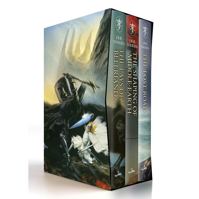 The History of Middle-Earth Box Set #2: The Lays of Beleriand / The Shaping of Middle-Earth / The Lost Road Hardcover