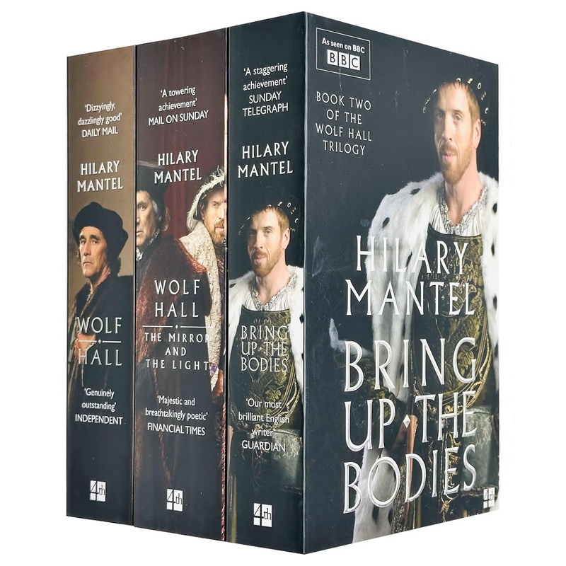 Wolf Hall Trilogy 3 Books Collection Set By Hilary Mantel – The Mirror And The Light Bring Up the Bodies Wolf Hall