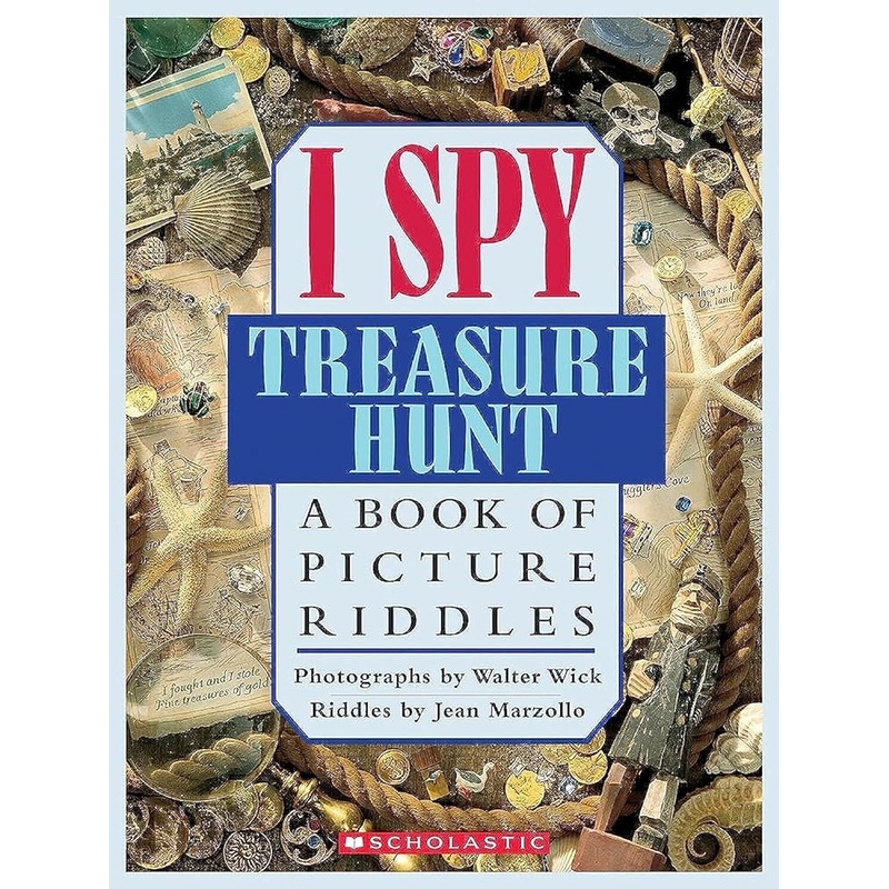 I Spy Treasure Hunt: A Book of Picture Riddles