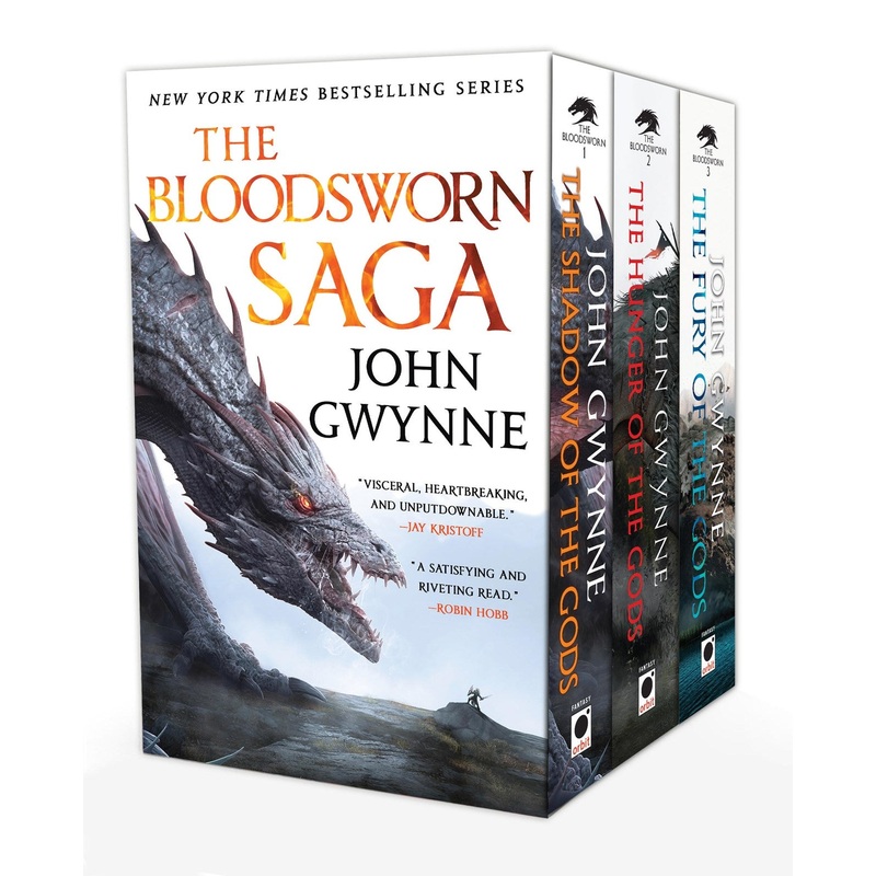 The Bloodsworn Saga Boxed Set: The Shadow of the Gods, The Hunger of the Gods, The Fury of the Gods